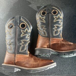 Kids Cody James Cowboy Boots - Brown and Black